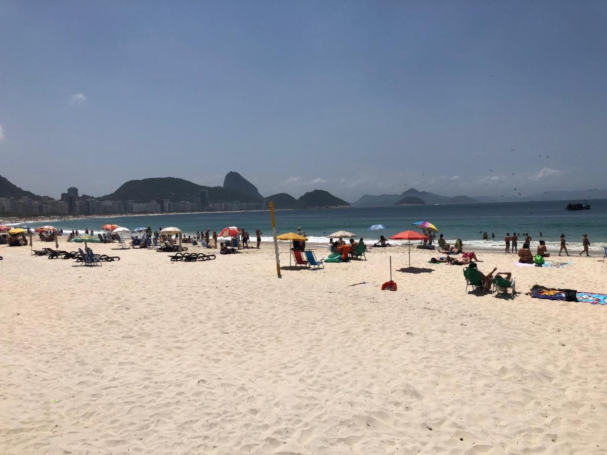 Apt Studio Frente A Praia De Copacabana ริโอเดจาเนโร ภายนอก รูปภาพ